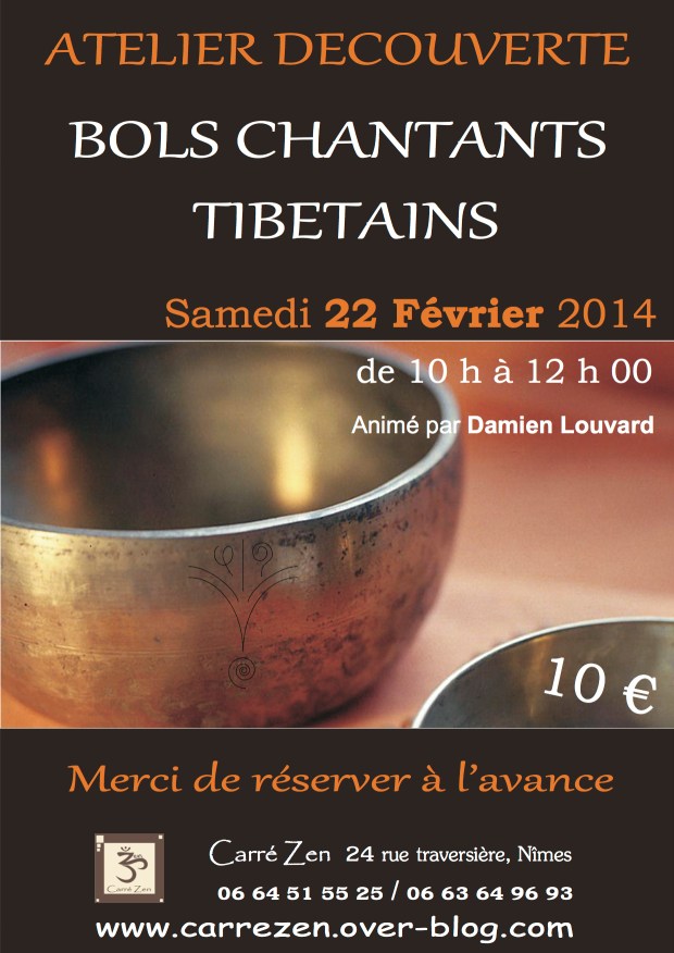 Atelier bol chantant février