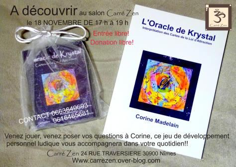 l oracle de Krystal à Carre zen