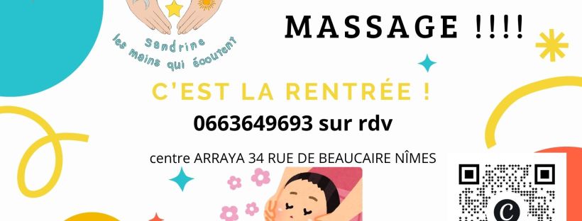 un massage sinon rien!